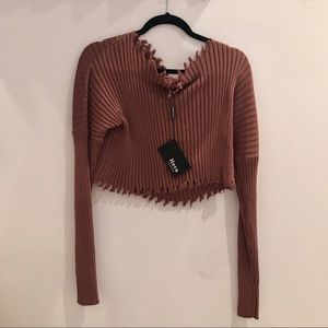 Long sleeved Crop Top